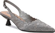 LADY COUTURE Scallop Top Line Slingback Pump