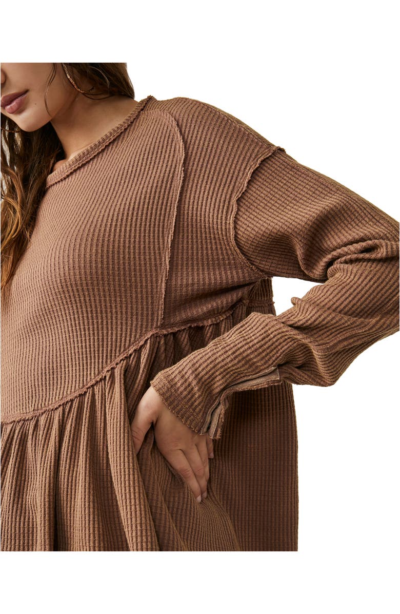 Free People We the Free Oh My Long Sleeve Thermal Top, Alternate, color, 