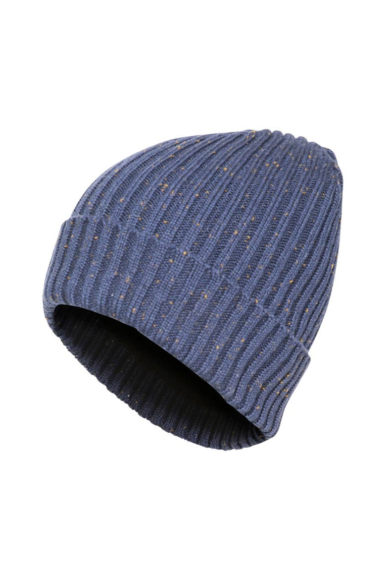 Mateo Slouch Hat, Alternate, color, Navy Fleck