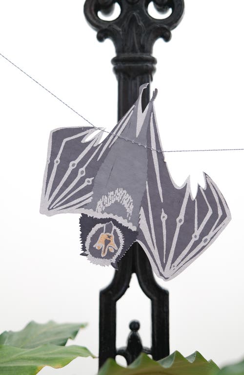 East End Press Bats Sewn Garland In Multi