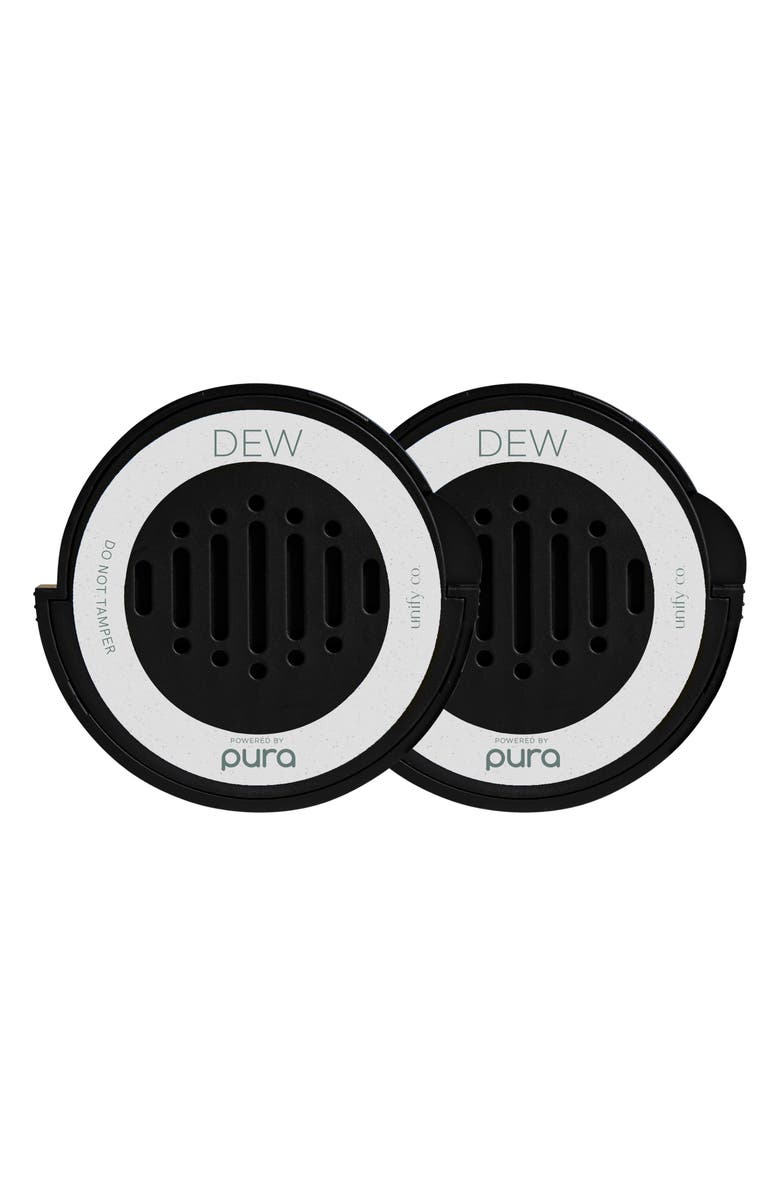 PURA x Unify Salt Car Fragrance Refill Duo, Main, color, Dew