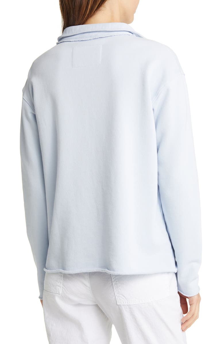 Frank & Eileen Cotton French Terry Popover Henley Top, Alternate, color, 