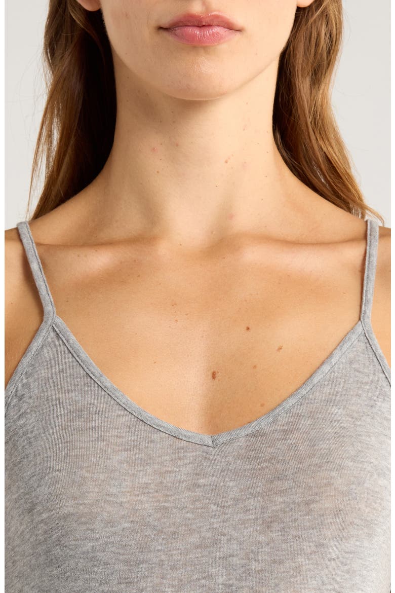 Luxe Delicate Layering Camisole, Alternate, color, GREY HEATHER