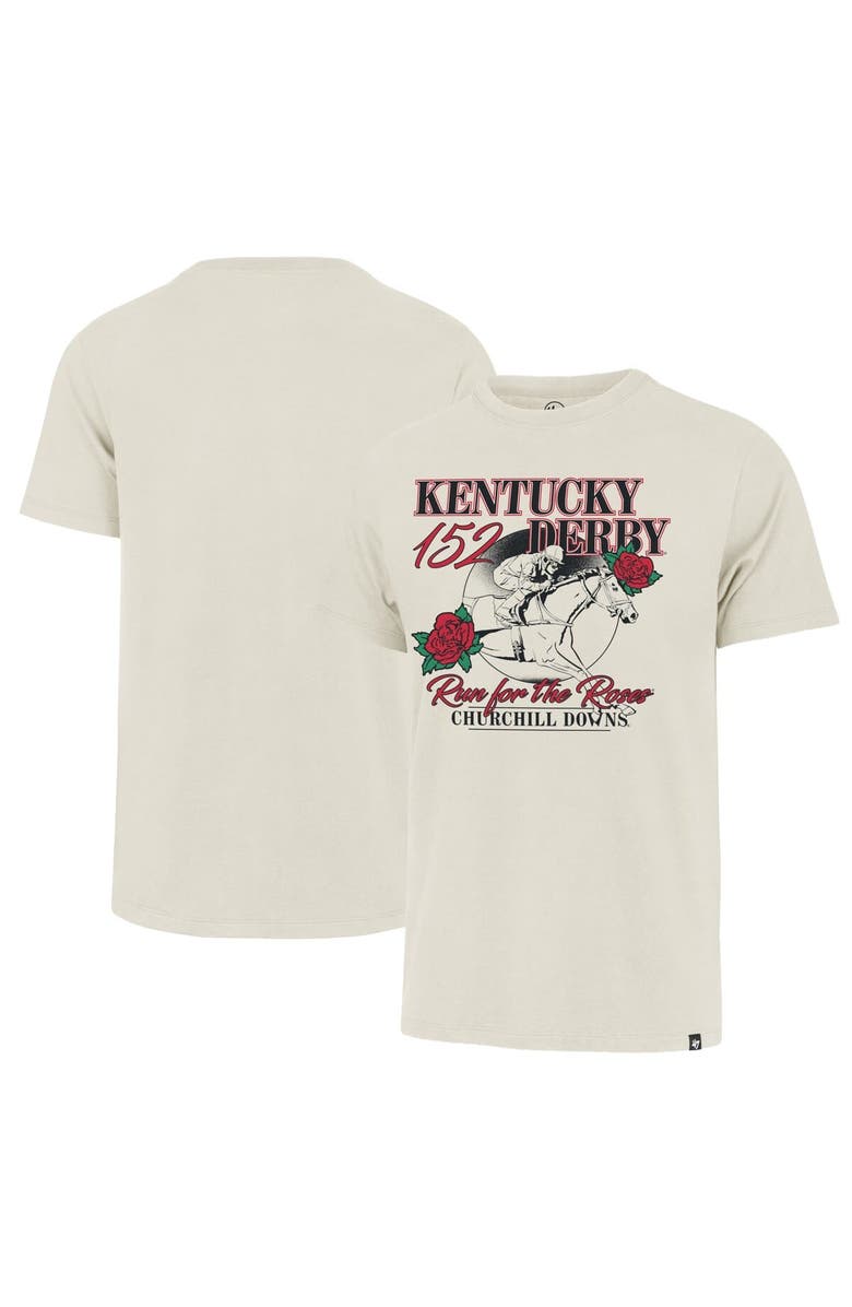 '47 Men's '47 Tan 152nd Kentucky Derby Franklin T-Shirt, Main, color, Tan