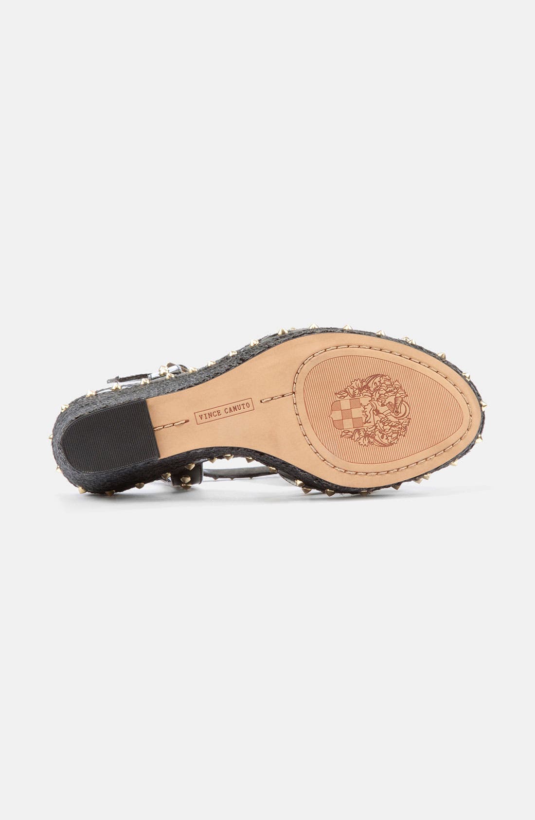 'Tamblyn' Sandal, Alternate, color, BLACK