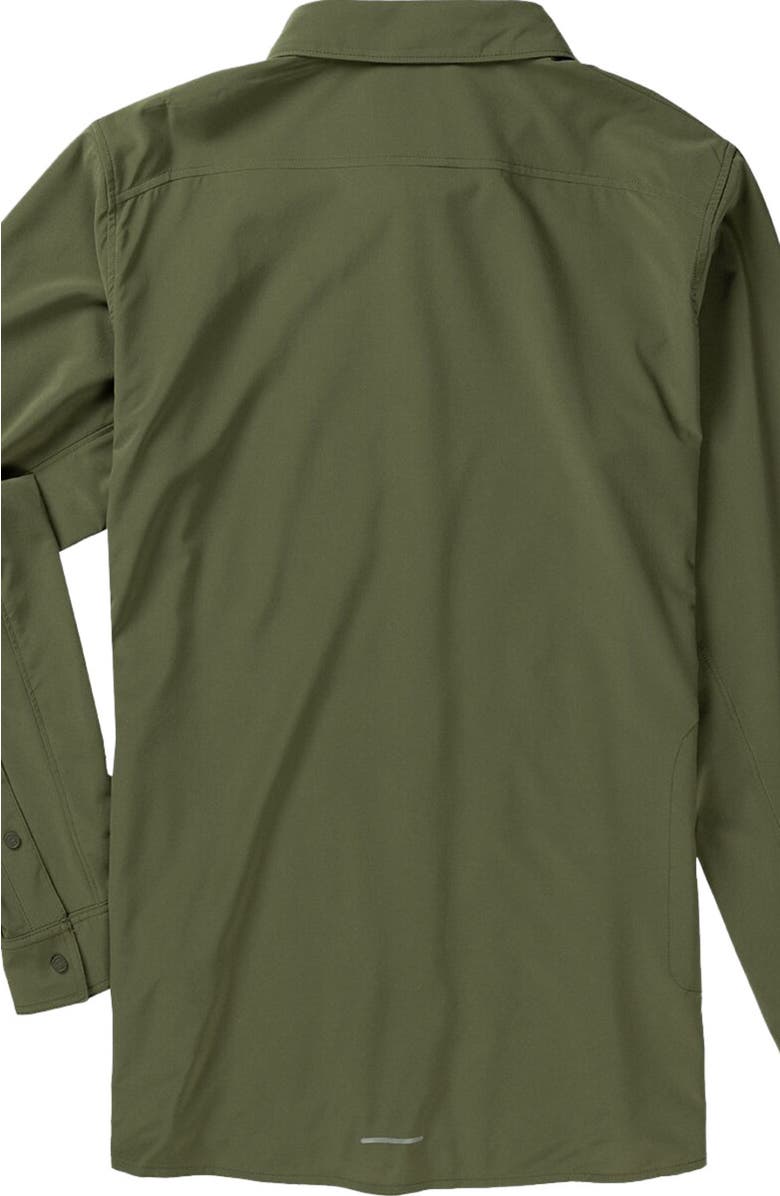 Backcountry Slickrock Long-Sleeve Button-Up Jersey - Men's, Alternate, color, Kalamata
