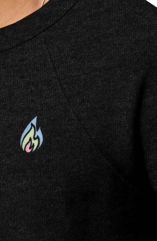 DALIX DALIX FIRE FLEECE SWEATSHIRT