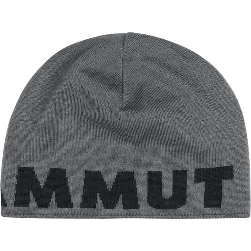 Mammut Logo Beanie In Gray