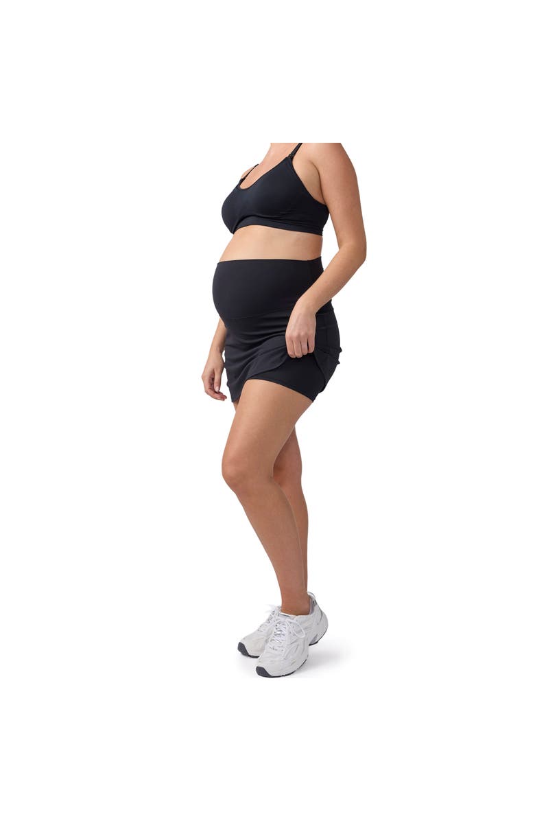 Ingrid & Isabel Active Skort Bundle, Alternate, color, Black/Sage Green
