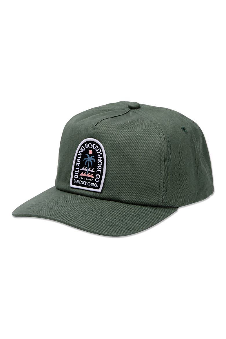Portal Adjustable Baseball Cap, Main, color, RIFLE GREEN