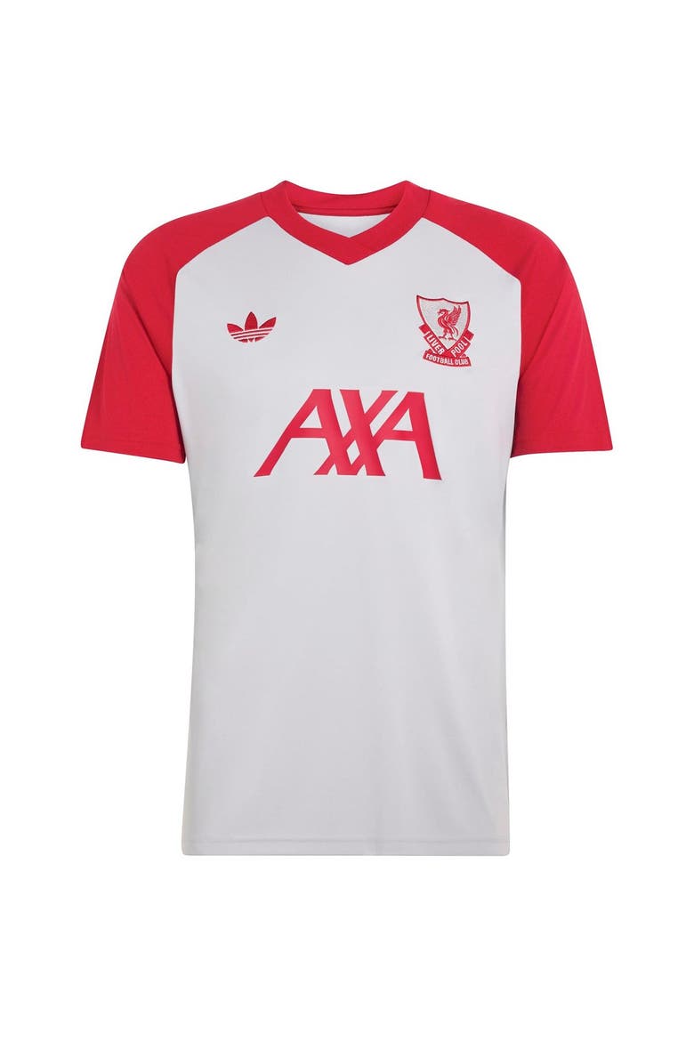 Men's adidas Gray/Red Liverpool 2026/27 Away Pre-Match Top, Alternate, color, Gray