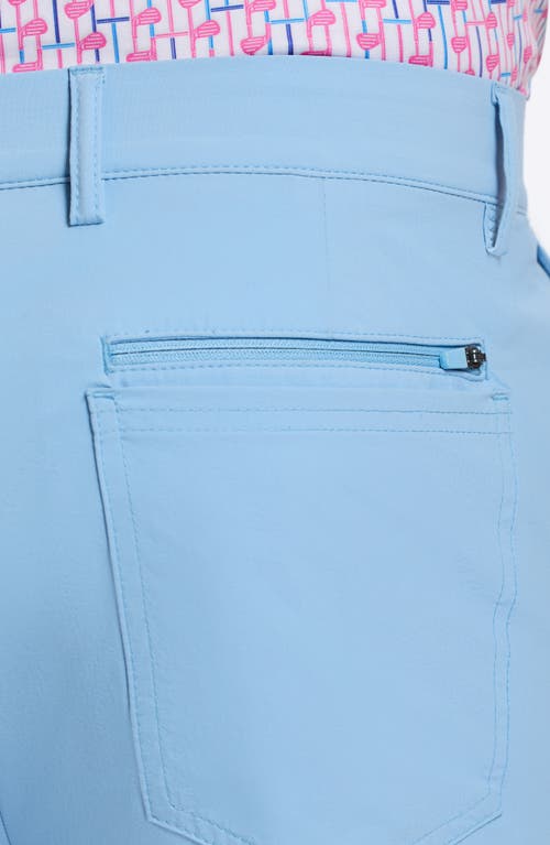 Robert Graham Aster Performance Golf Shorts In Placid Blue
