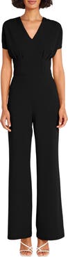 Maggy London Pleated Bodice Jumpsuit