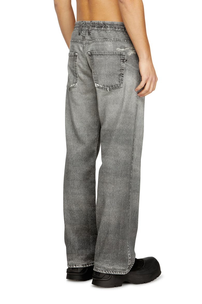 2080 D-Reel Jogg Sweat Jeans, Alternate, color, BLACK/ DENIM