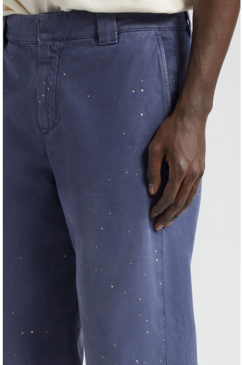 Journey Splatter Cotton Chinos, Alternate, color, BLUE