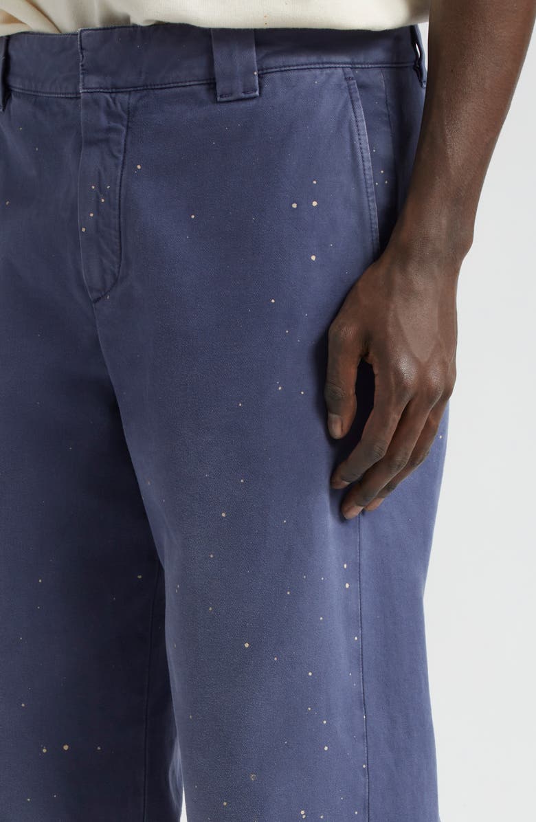 Golden Goose Journey Splatter Cotton Chinos, Alternate, color,
