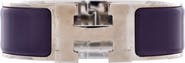 Pre-Owned Hermes Clic H Bracelet Enamel Wide