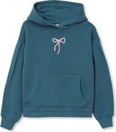 Lands' End Girls Fleece Pullover Hoodie