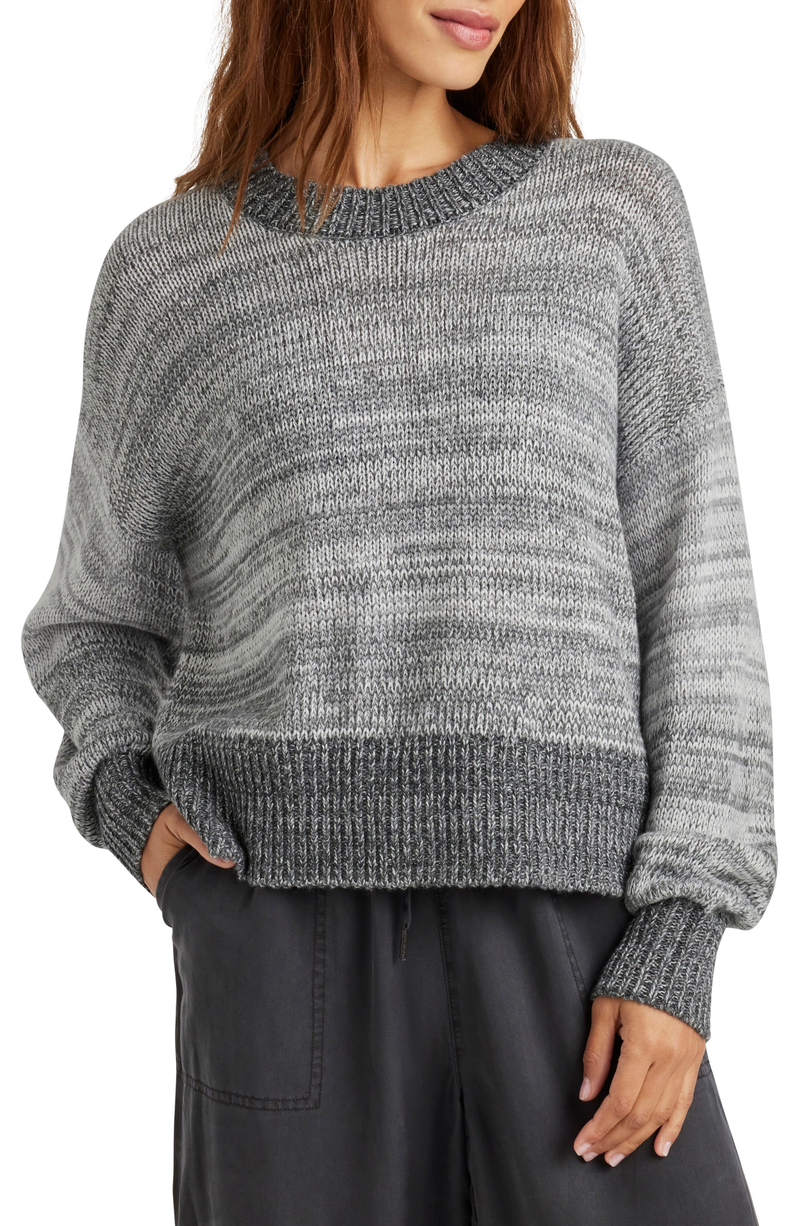 Splendid Lyra Marled Crewneck Sweater