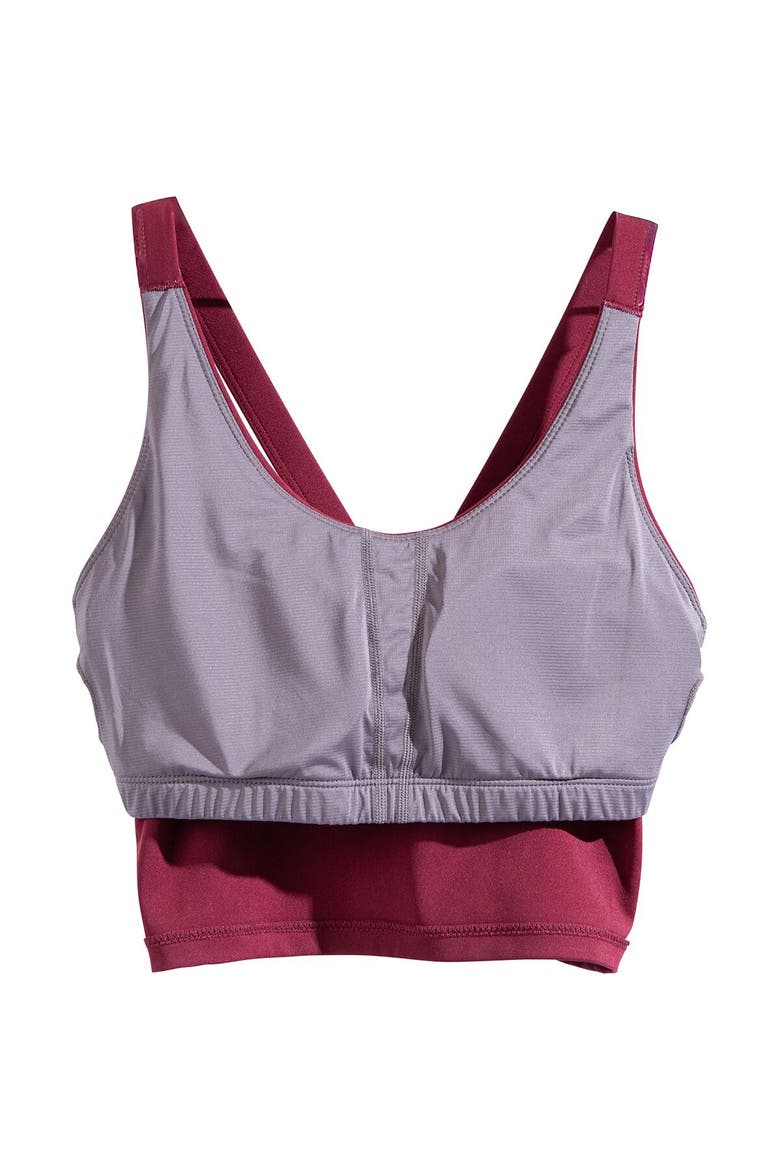 Cosmosis Bra Tank Top - Women's, Alternate, color, Redwood/Azalea