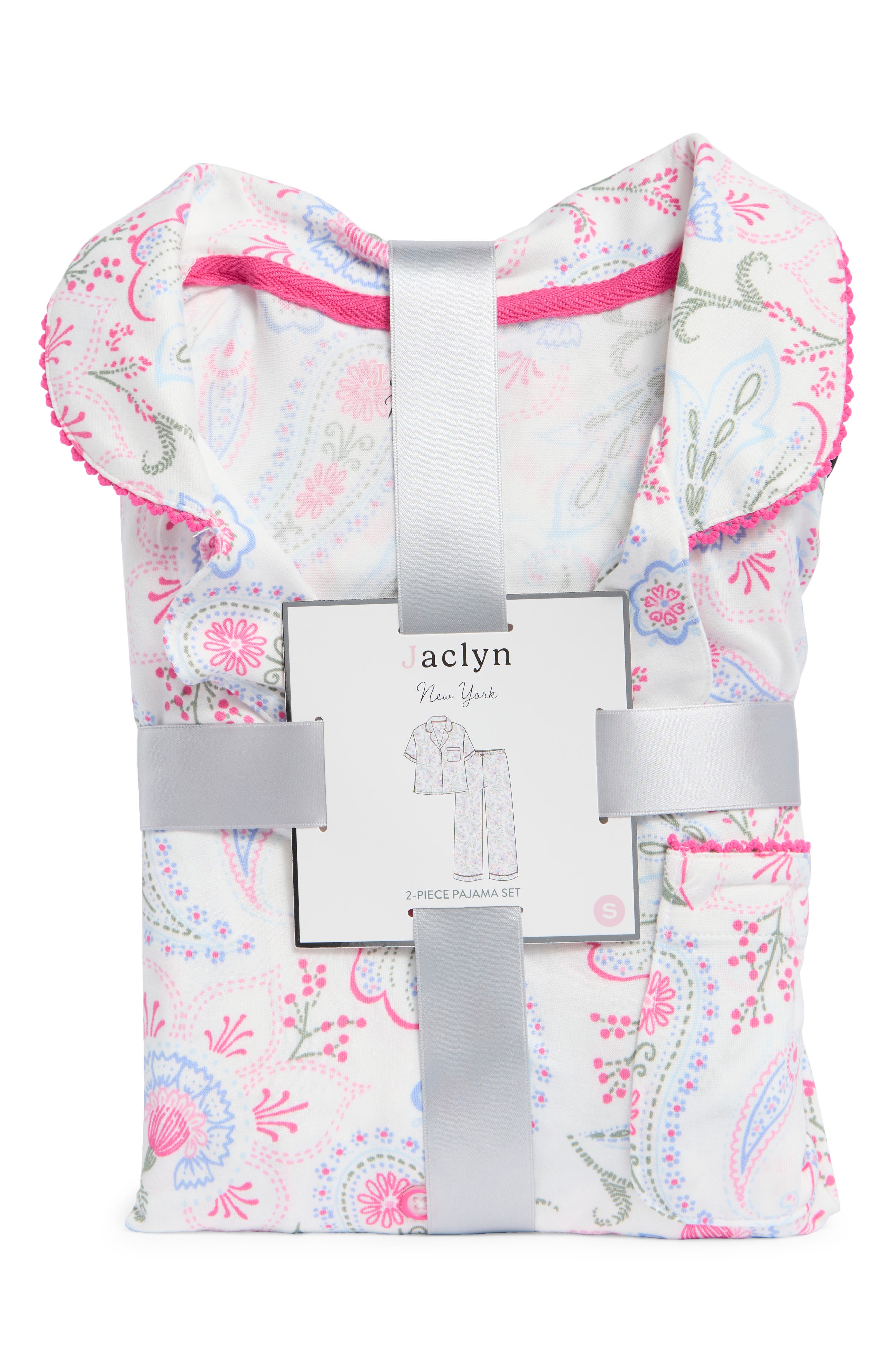 JACLYN Notch Collar Pajamas