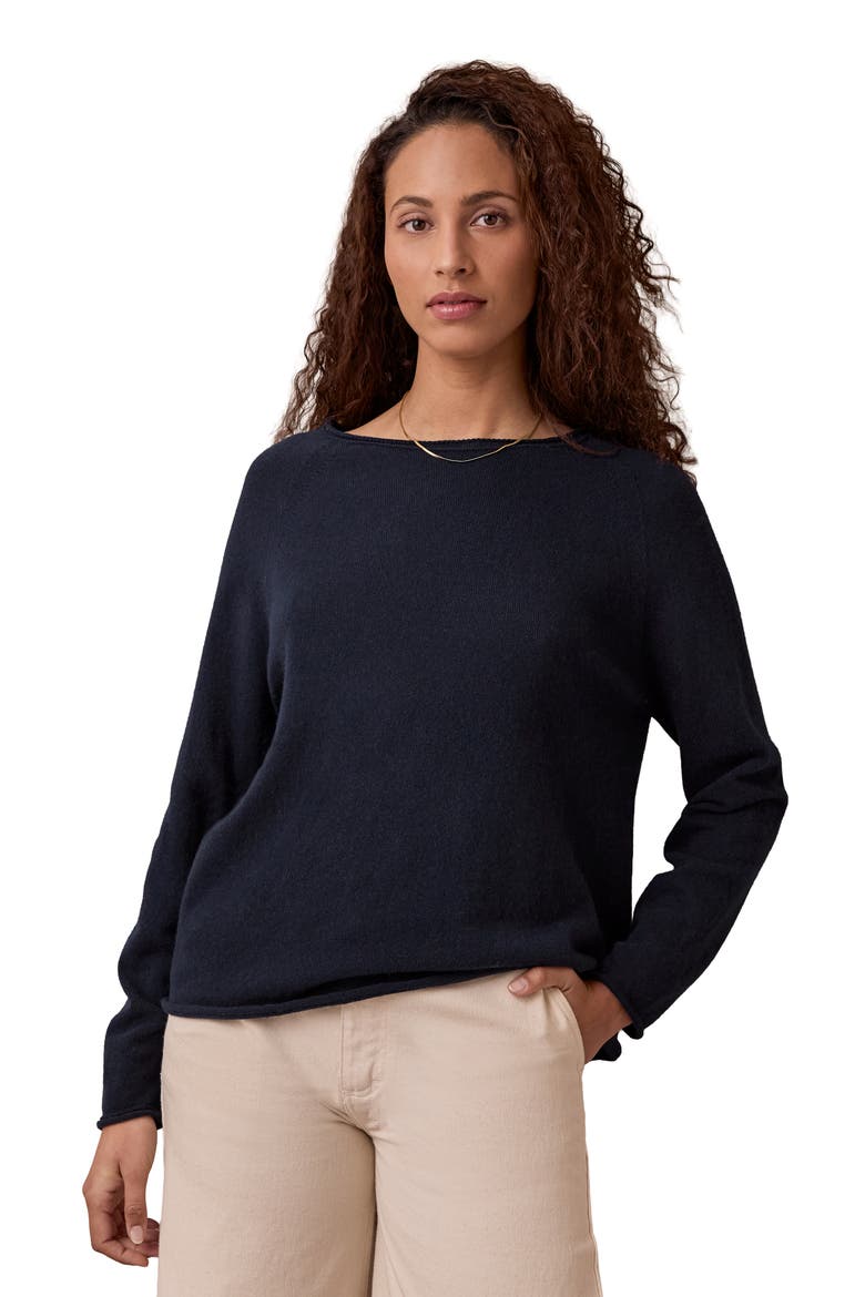 Supersoft Essential Sweater, Main, color, Dark Navy