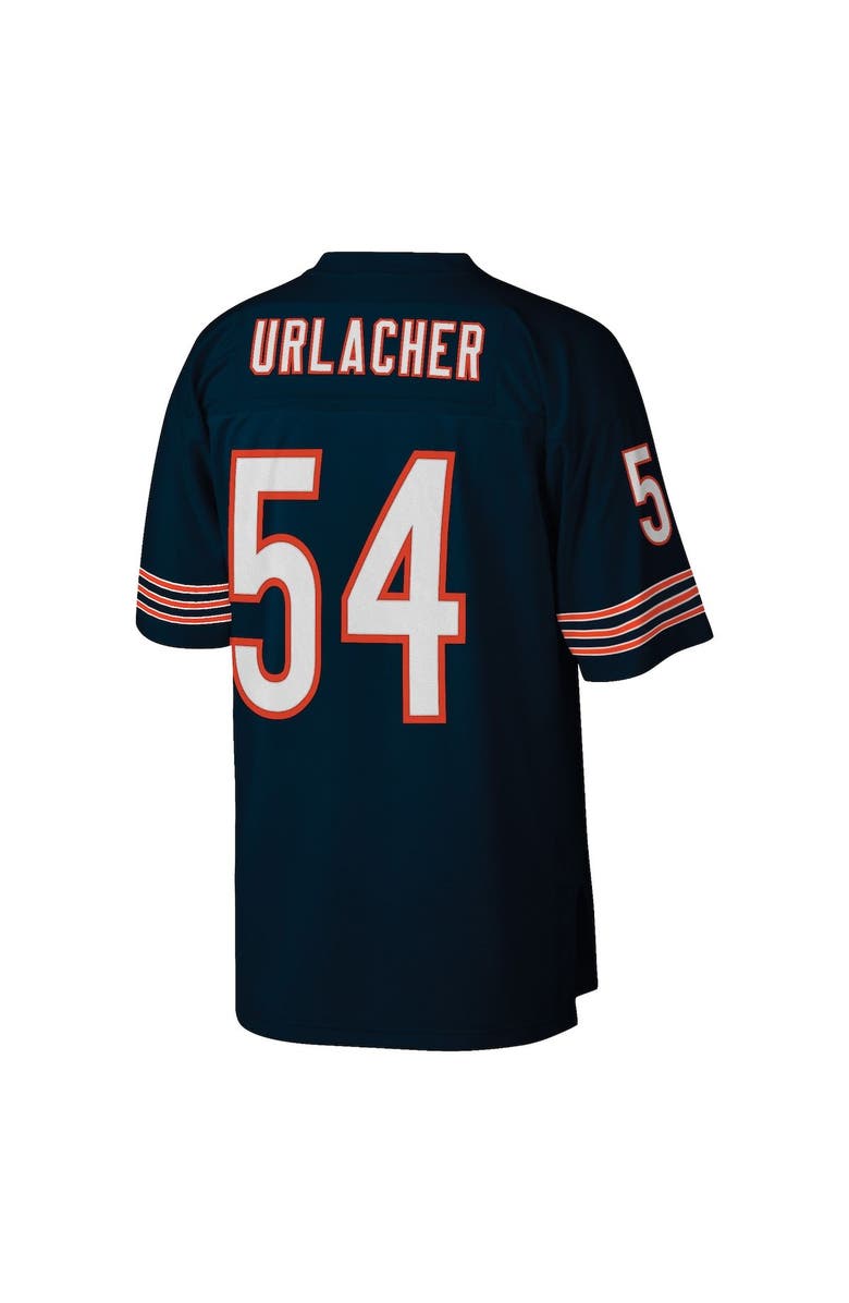 Mitchell & Ness Men's Mitchell & Ness Brian Urlacher Navy Chicago Bears Retired Player Legacy Replica Jersey, Alternate, color, 