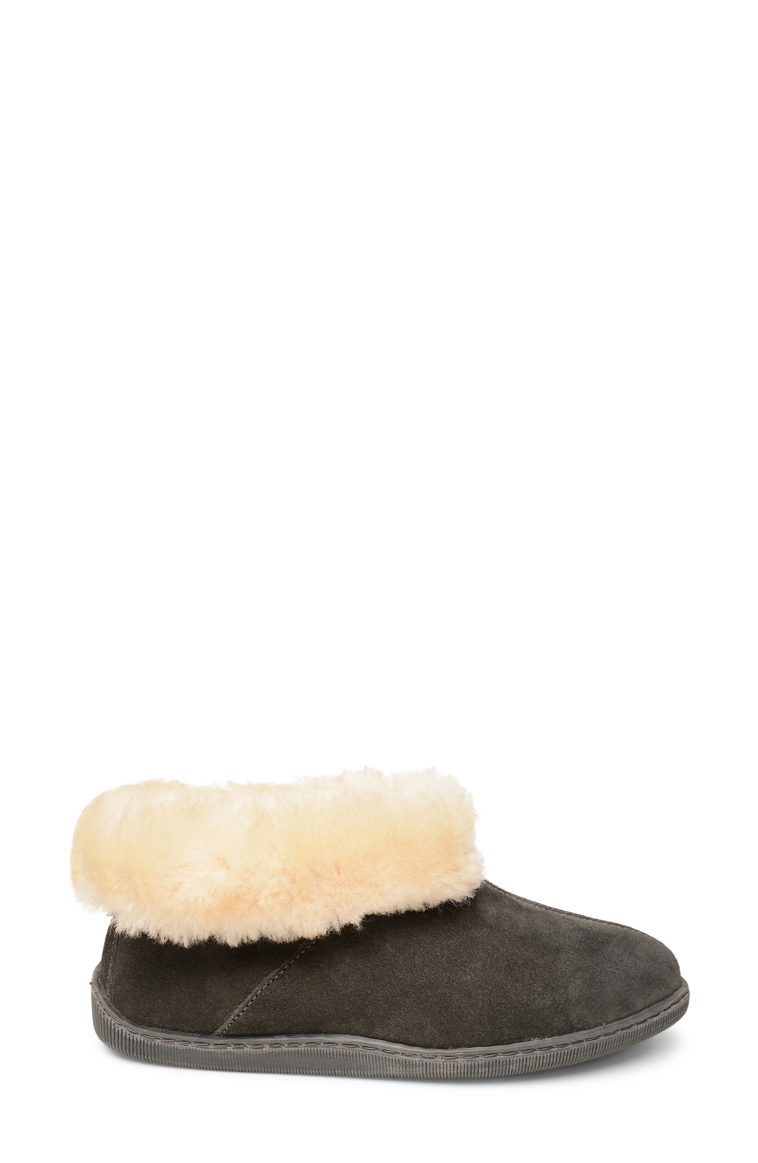 Minnetonka Genuine Shearling Lined Ankle Boot, Alternate, color, 