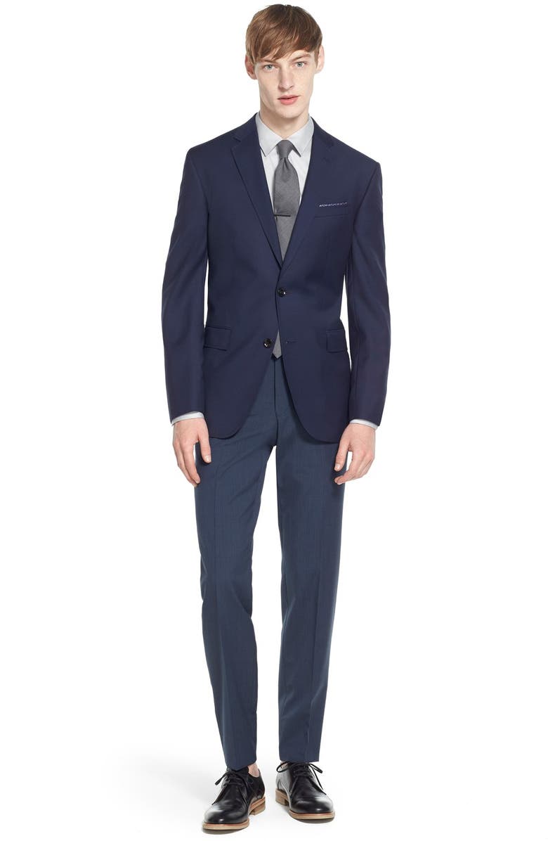 Ted Baker London Plancuf Extra Slim Fit Stretch Sport Shirt, Main, color, 