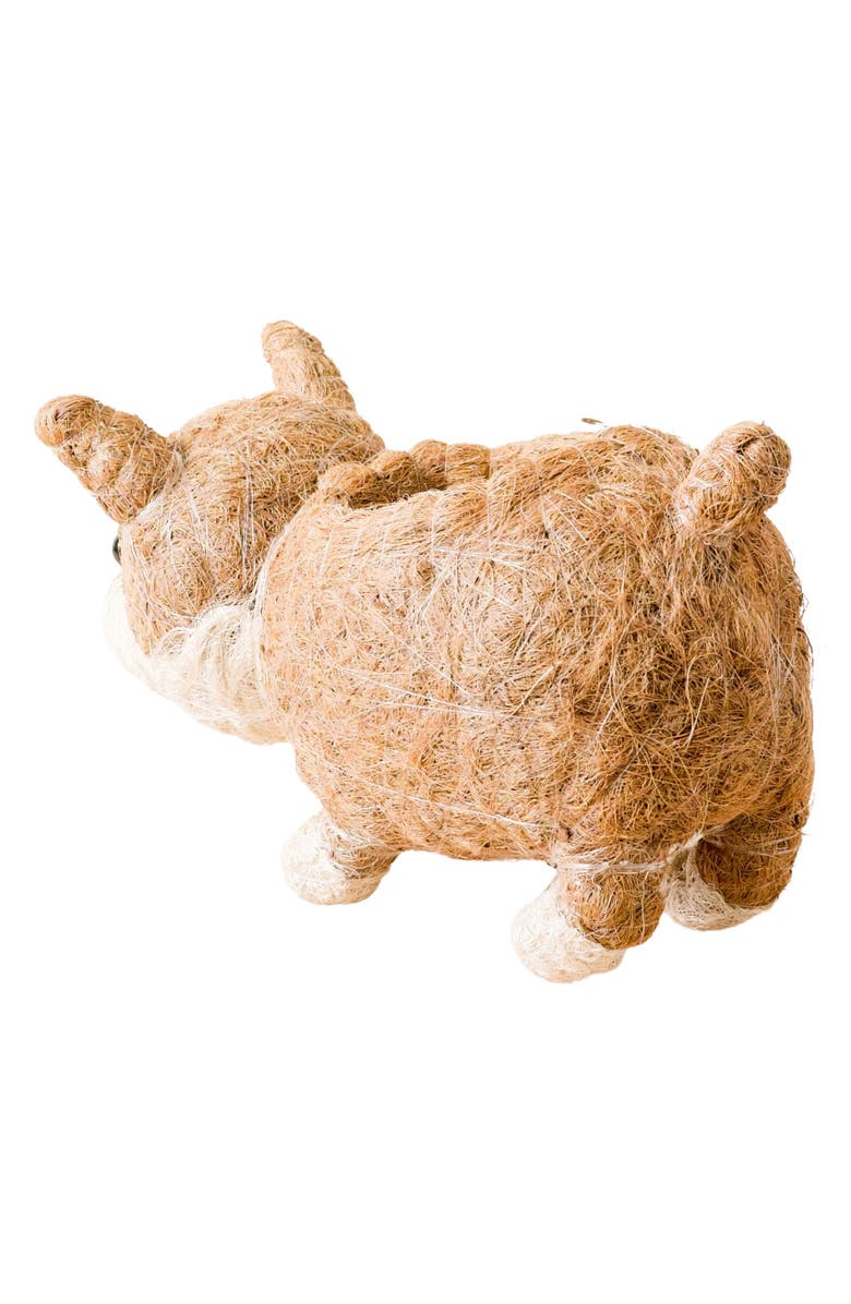 LIKHA Corgi Handwoven Planter, Alternate, color,