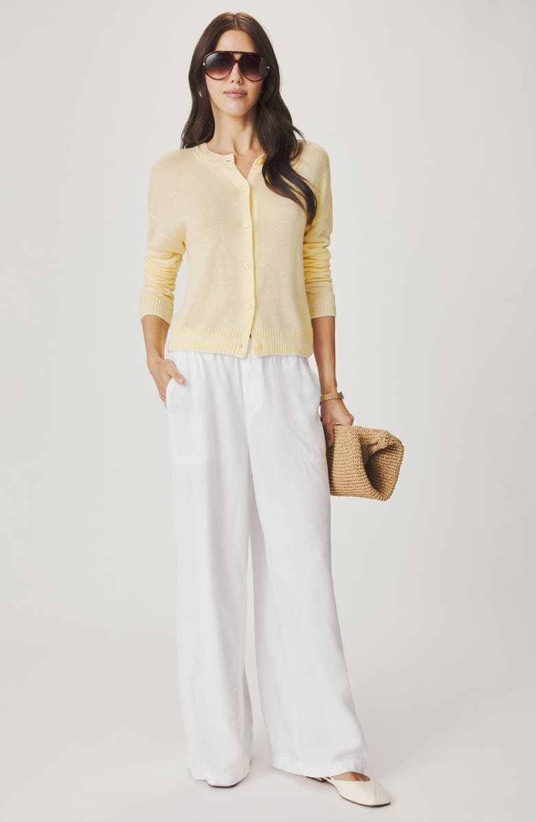 Splendid Emerson Cardigan, Alternate, color, Honeysuckle Yellow