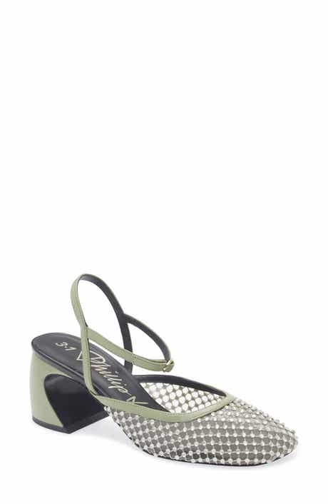 3.1 Phillip Lim Embellished Ankle Strap Pump