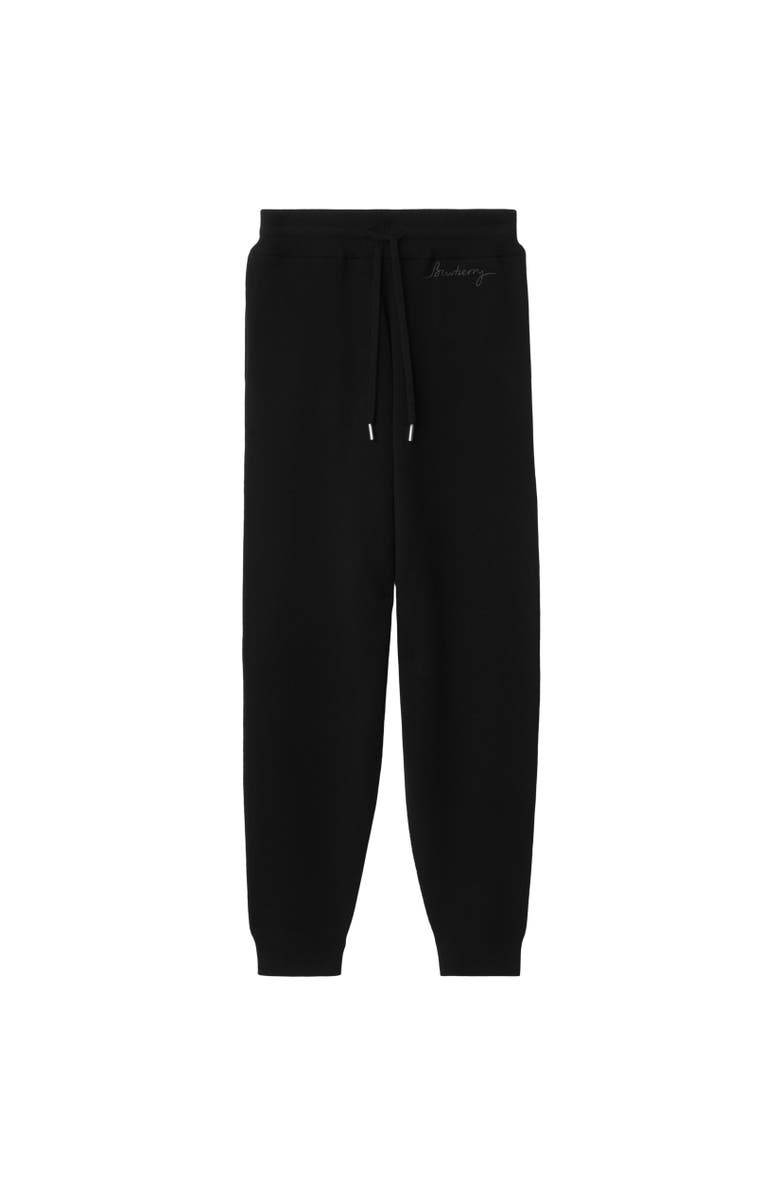 Burberry Wool Cashmere Blend Jogging Pants, Alternate, color, 