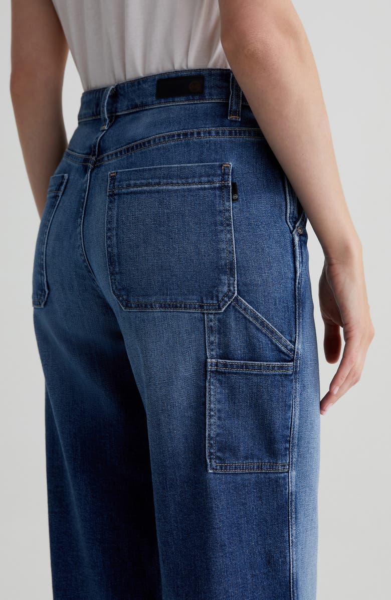 AG Evangelie Wide Leg Carpenter Jeans, Alternate, color,