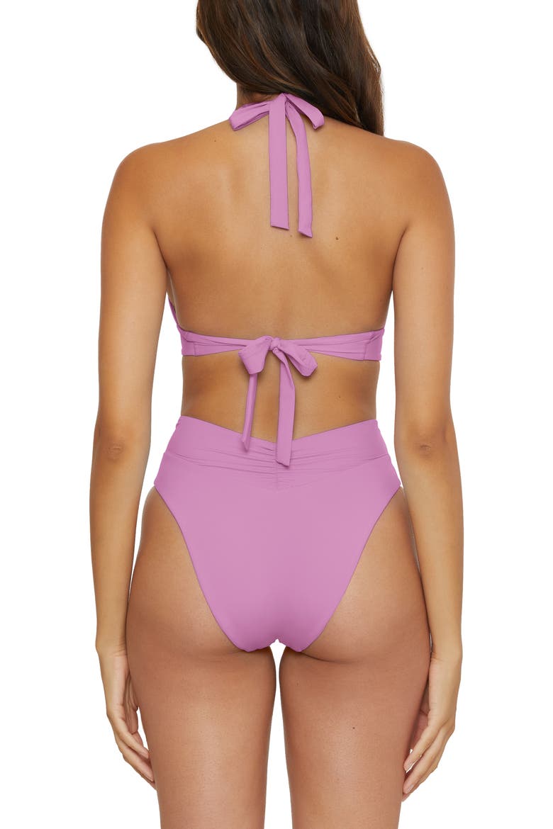 Color Code V-Wire Bikini Top, Alternate, color, MALVA