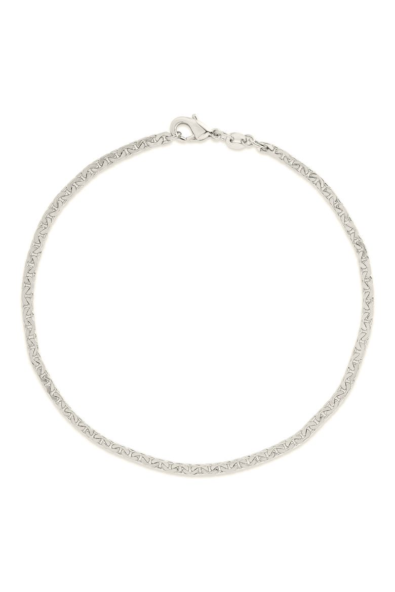 Arya Anklet, Main, color, SILVER