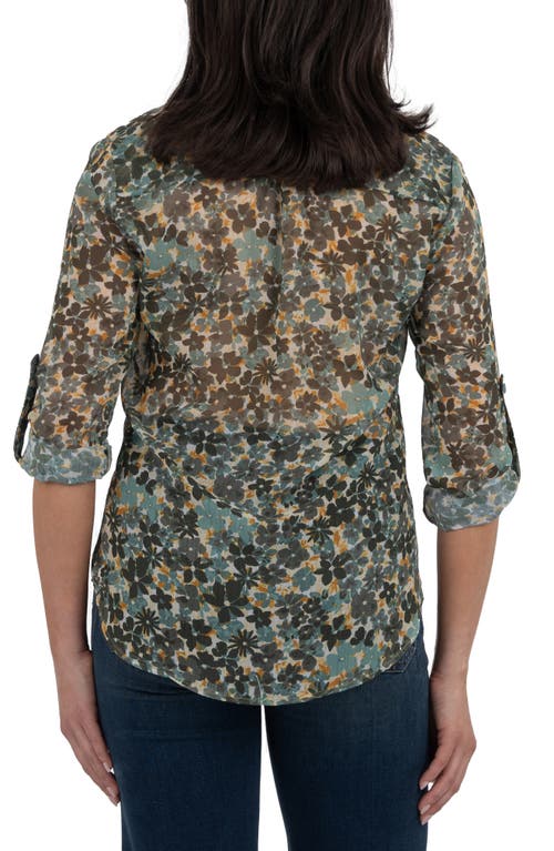 Kut From The Kloth Jasmine Chiffon Button-up Shirt