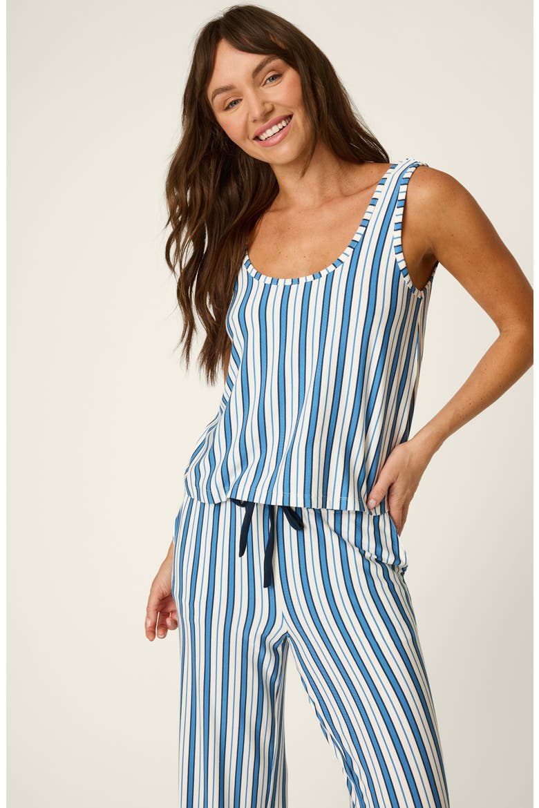 Soiree Dreams Pajamas, Alternate, color, COAST