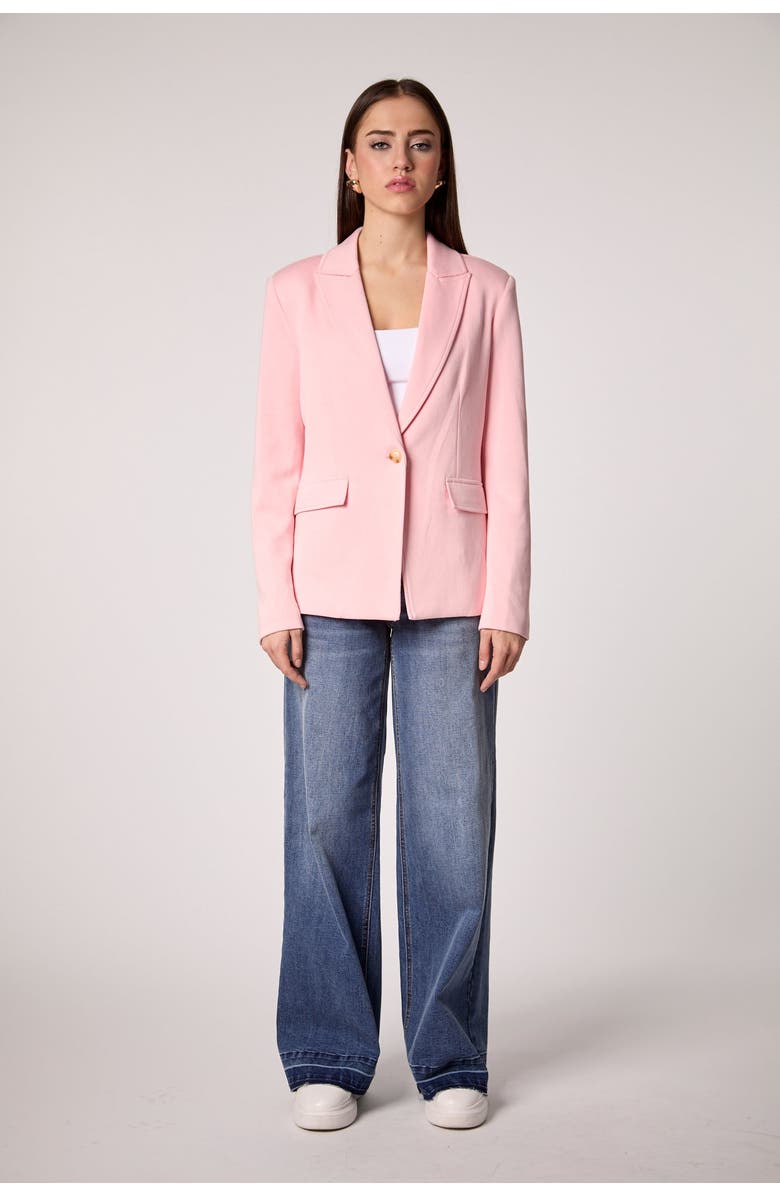BLUE REVIVAL Helen Blazer, Alternate, color, Pink