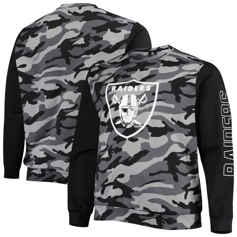 Men's FOCO Black Las Vegas Raiders Camo Long Sleeve T-Shirt