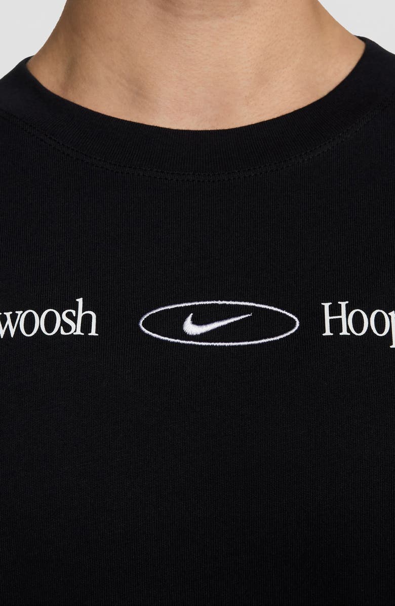 Nike Sportswear Long Sleeve Graphic T-Shirt, Alternate, color, Black