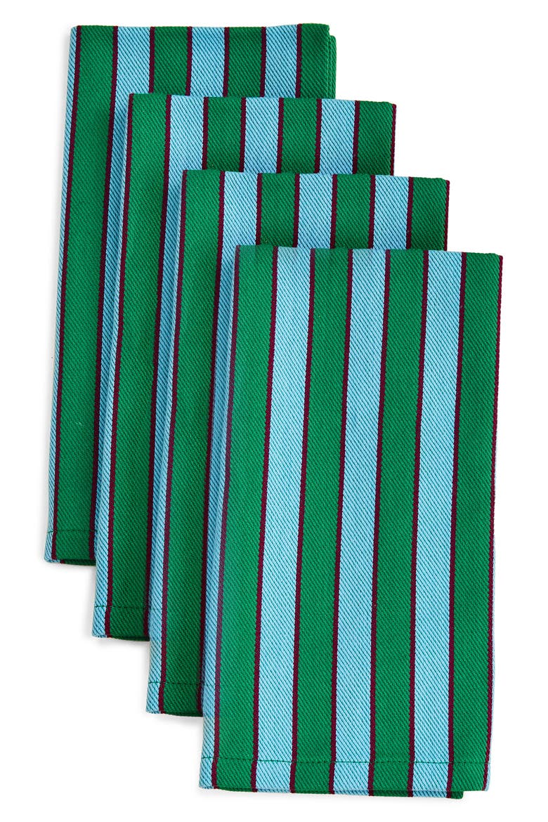 Stripe Napkin, Main, color, THYME