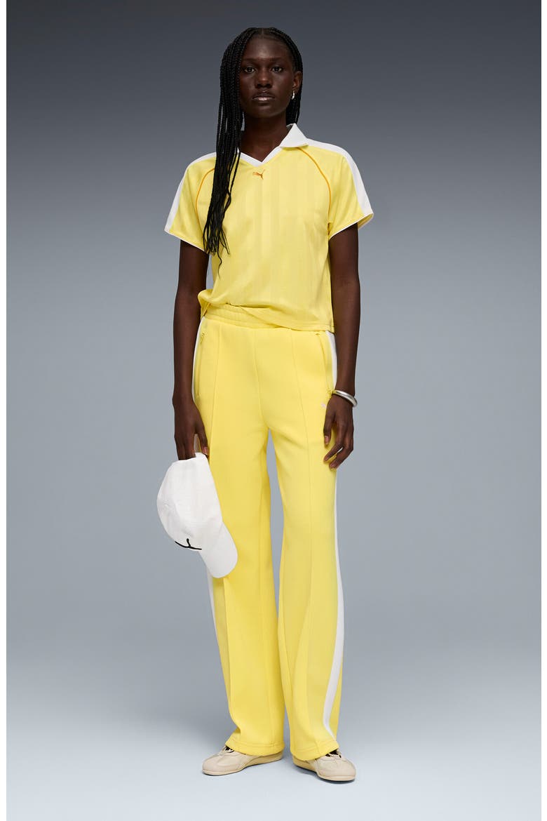 T7 Relaxed Soccer Polo, Alternate, color, LEMON MERINGUE