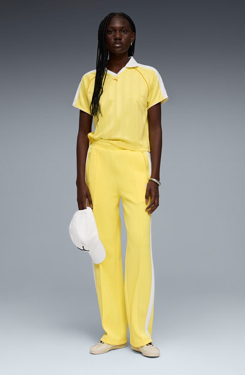 PUMA T7 Relaxed Soccer Polo, Alternate, color, Lemon Meringue