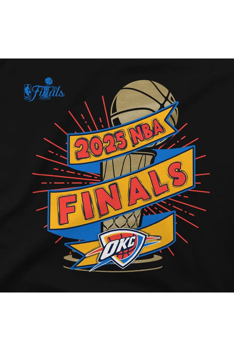 Unisex Stadium Essentials  Black Oklahoma City Thunder 2025 NBA Finals Clutch T-Shirt, Alternate, color, Black