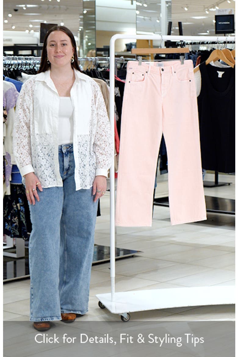 Faye Ankle Straight Leg Jeans video