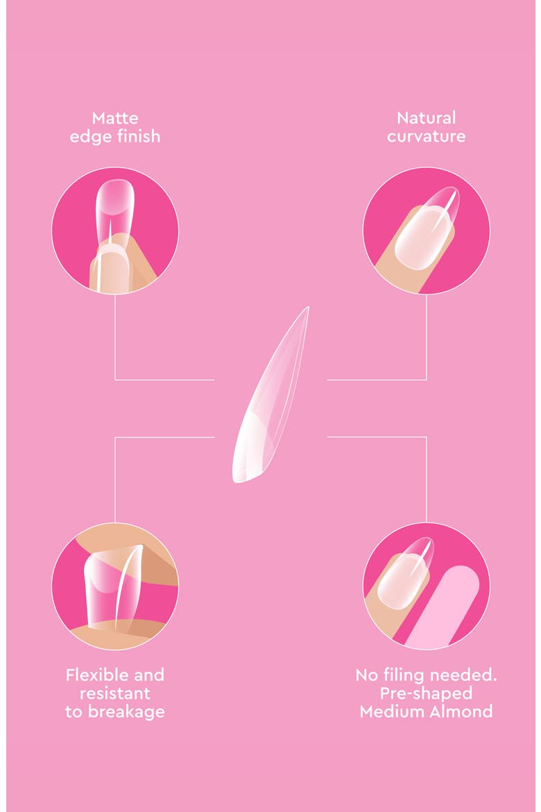 Soft Gel Tips Nail Starter Kit, Alternate, color, NONE