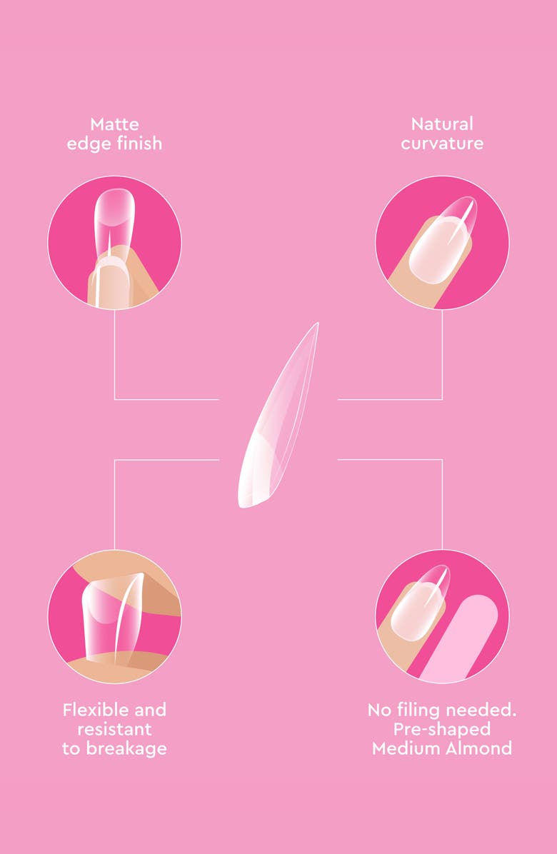 Le Mini Macaron Soft Gel Tips Nail Starter Kit, Alternate, color,