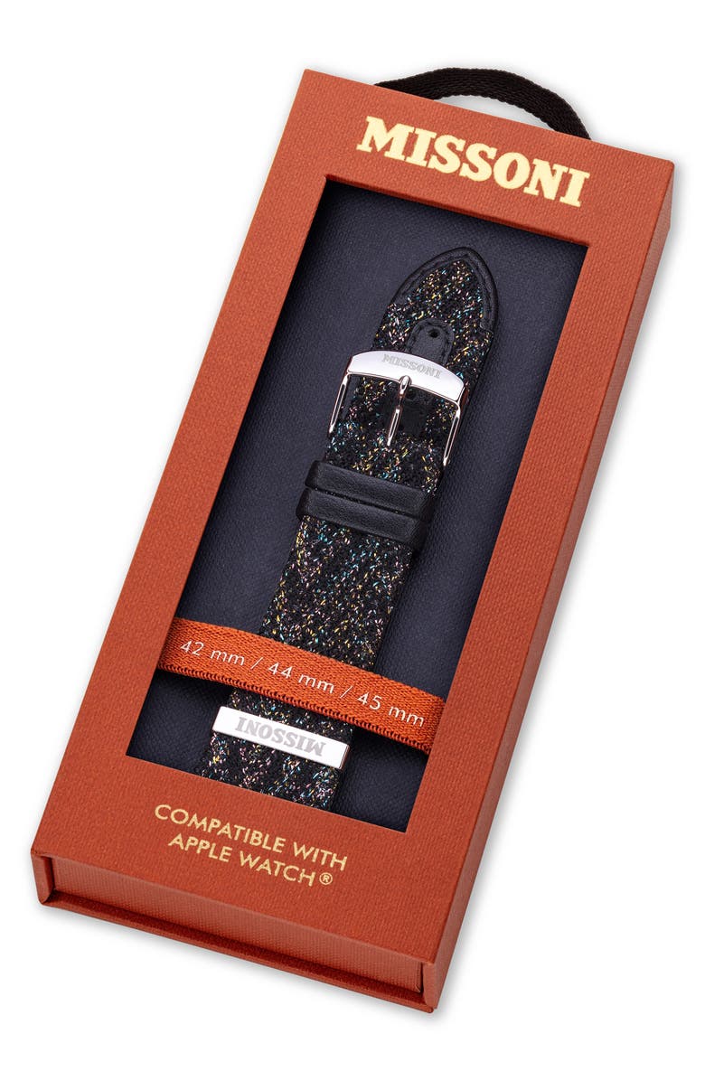 Missoni Multicolor Authentic Zigzag 24mm Textile Apple Watch 