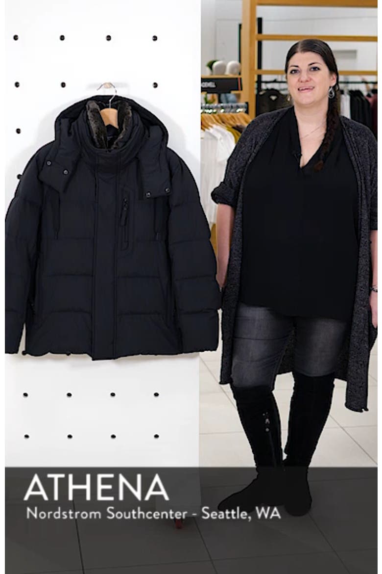 Baltic Faux Fur Trim Down & Feather Fill Parka video